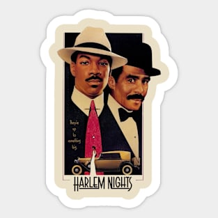 HARLEM NIGHT Vintage Design Sticker